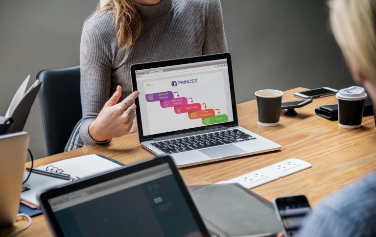 Prince2 Project Overview Laptop Display v2